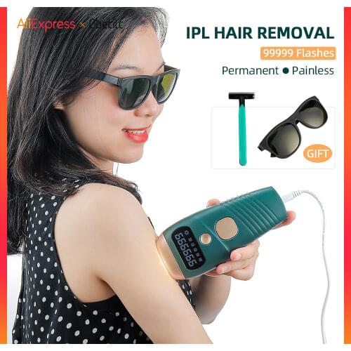 Hair remover epilador IPL depilador a laser hair removal machine pigmentation apparatus with 999999 shots women bikini shavers