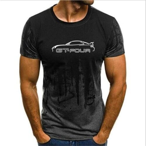 Gradient ink color S-4XL TOYOTA CELICA GT4 ST205 INSPIRED CLASSIC GT FOUR CAR t shirt Camouflage Print tshirt