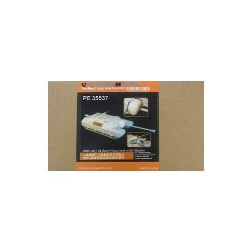 KNL HOBBY Voyager Model PE35537 US T28 super heavy truck upgrade metal etching kit