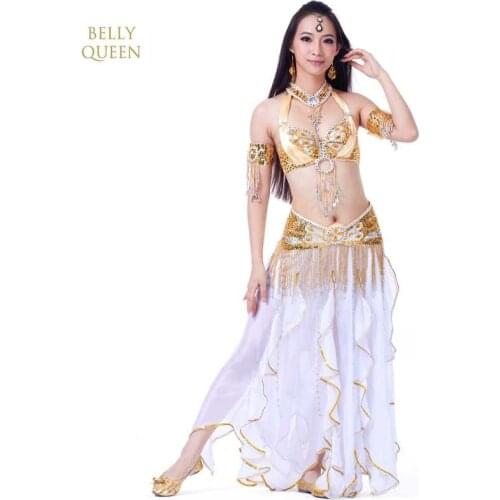 Hot design 11 color ladies belly dance costumes women dancing wear belly dance costume wear Bar+Belt+Dress 3 piece/ set