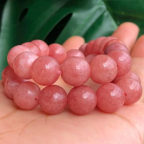6/8/10mm Natural Sunstone Beads Round Loose Spacer Minerals Beads For Jewelry Making DIY Bracelet Necklace 1 Strand