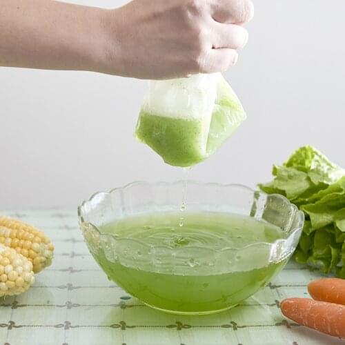 Multi-use Food Filter Bag Drawstring Nylon Mesh Strain Net Vegetable Juice Wine Bean Milk Filter Bag Big Kitchen Accessories