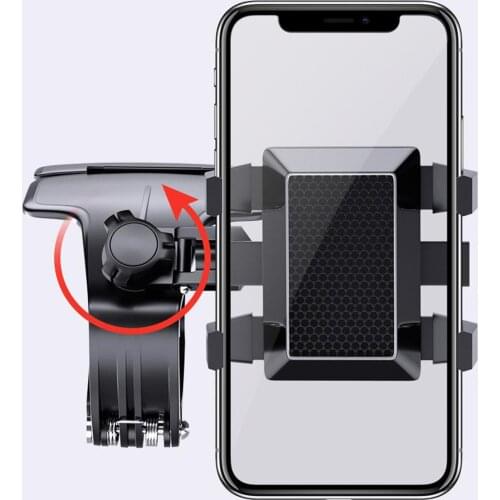 Multifunctional 360° Car Phones Holder Stand Mount Clip One-Hand Control