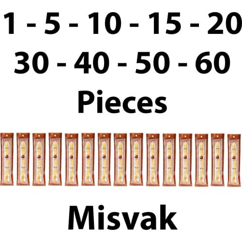 Set of 1 5 10 15 20 30 40 50 60 Pieces Miswak Sewak Chew Stick Natural Tootbrush Misvak Miswaak Teeth Cleaner Free Shipping