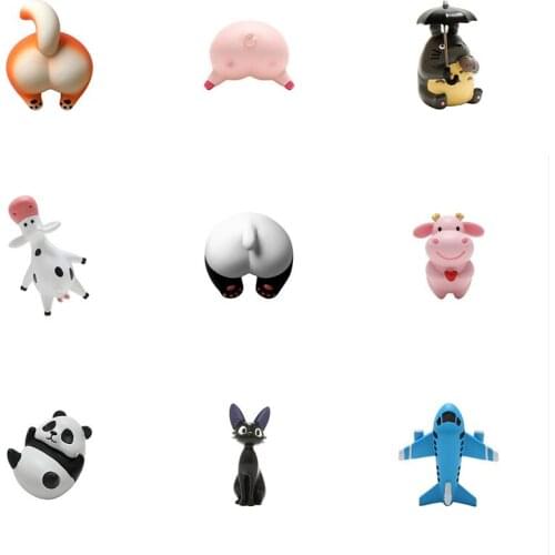 Sticker On The Fridge Magnet Home Decor Strong Suction Butt Cartoon Cute Creative Fun Various Modeling