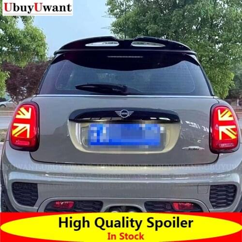 For MINI Cooper F56 F55 S JCW Spoiler High Quality FRP UNPAINTED / REAL CARBON FIBER 2013 2014 2015 2016 2017 2018 2019 2020