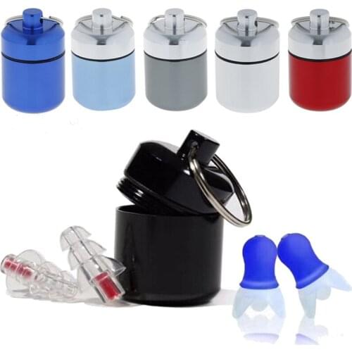 Airtight Outdoor Survival Aluminum Alloy Pill Case Cache Drug Holder Medicine