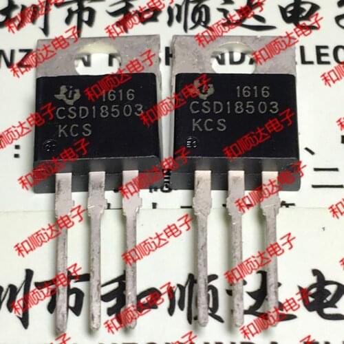 10pcs/lot CSD18503KCS New stock TO-220 75V 20A