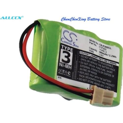 Cameron Sino 600mAh Battery P-P302, TYPE 3 for Panasonic 23196, 23396, 435501, KX-T38001, KX-T9910, KXT9910DL, KX-T9980, KXT9608