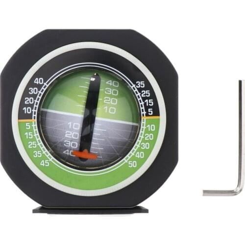 Auto Car Truck Angle Tilt Indicator Balancer Slope Meter Gauge Level Compass