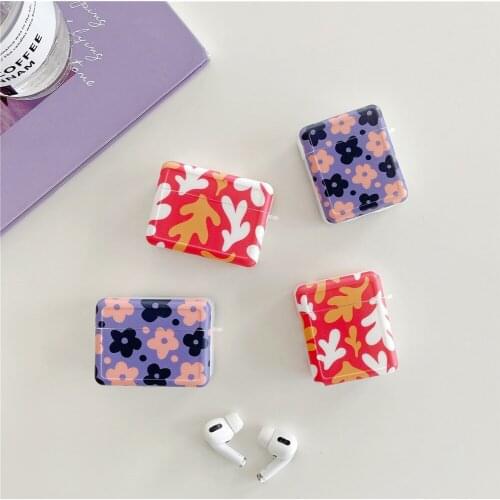 For AirPods Case Korea Flower girl style Wireless Bluetooth Earphone Cases For Apple Airpods 1/2/pro Protective Skin Cover Funda