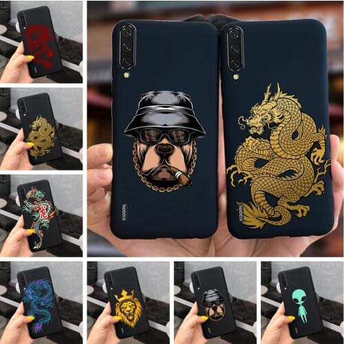 For Xiaomi Mi CC9 CC9e Case Luxury Black Silicone Soft TPU Back Cover For Xiaomi Mi CC9 Pro Mi CC9E MiCC9 Phone Cases Full Coque