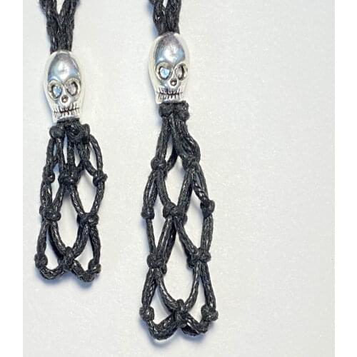 Pure Handwork Necklace Cord Empty Stone Holder Crystal Necklace Rope Quartz Raw Stone Necklace Rope Handicraft Accessories