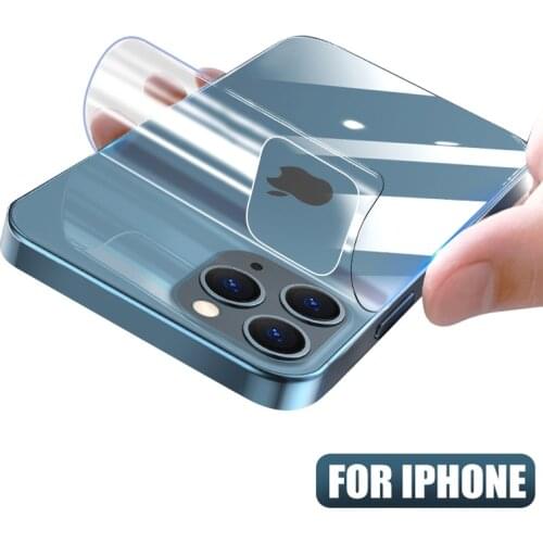 Hydrogel Film For iPhone 12 11 Pro Xs Max X XR Screen Protector Soft Protective Film On iPhone 7 8 Plus 6 6s SE 2020 Not Glass