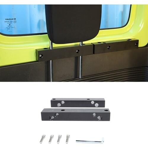 Car Seat Headrest Bracket for Suzuki Jimny 2019 2020 2021 JB64 JB74 Car Interior Accessories Black for Suzuki JImny JB64W JB74W