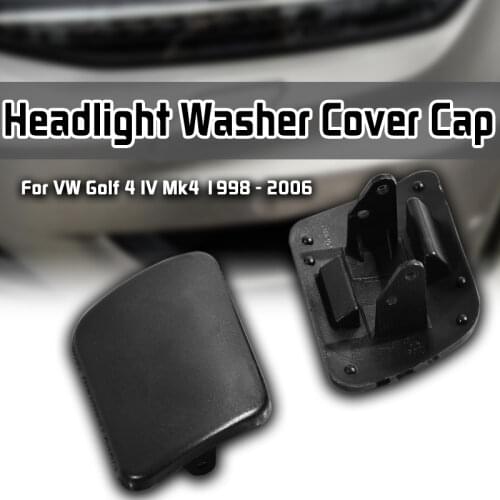 Left/Right Side Front Bumper Headlight Washer Nozzle Cover Cap For VW Golf 4 IV Mk4 1998 1999 2000 2001 2002 2003 2004 2005 2006