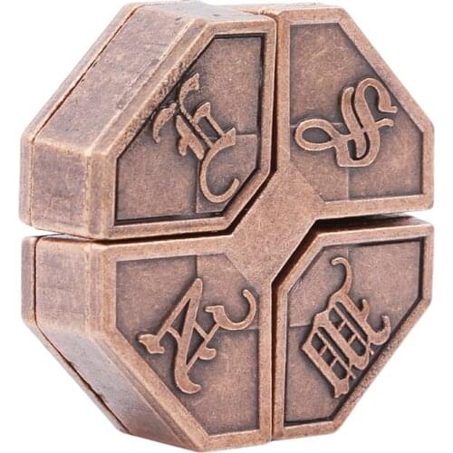 Alloy Box Lock Puzzle Classic Metal Brain Teaser Test Toys Learning Education School Classroom Adults Children Kids Gifts