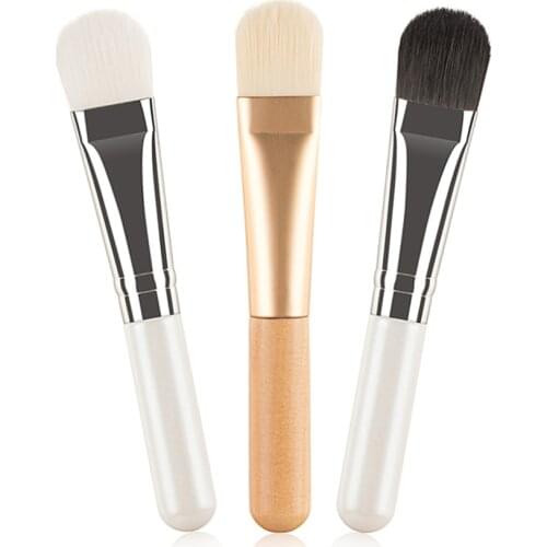 Mini Skin Care Brush SPA Professional Wool Fiber Brush Head Facial Mask Face Beauty For Face Cosmetic Tool Facial Mask Brush