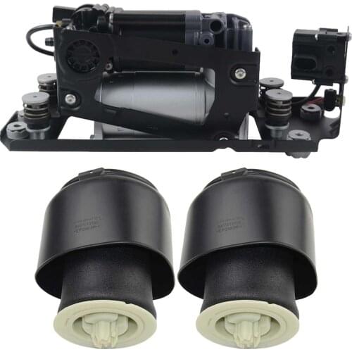 AP03 Air Suspension Compressor Pump+2*Air Spring (3pcs) for BMW 5 Series F07 F11 2009-2017 37106781828