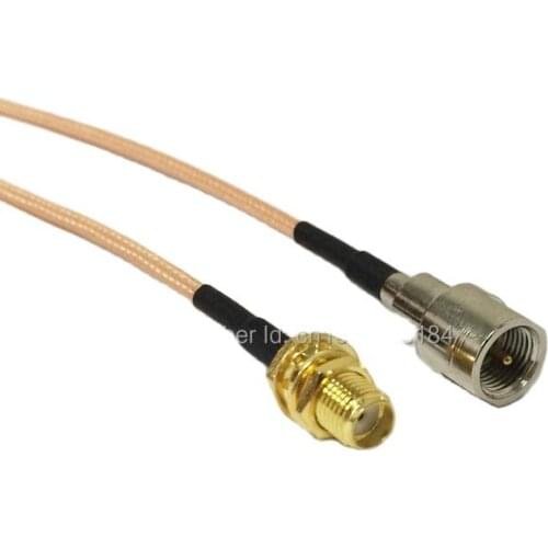 New Modem Conversion Cable SMA Female Jack To FME Male Plug Connector RG316 Cable 15CM 6" Adapter RF Pigtail Fast Ship