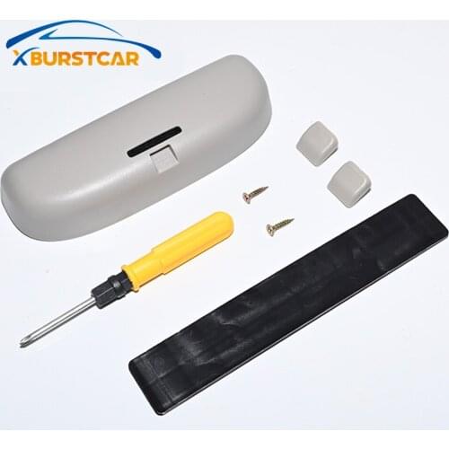 Xburstcar Upgrade Car Sunglasses Holder Case Auto Roof Interior Storage Box for Jeep Compass MK49 1999 - 2014 Accessories