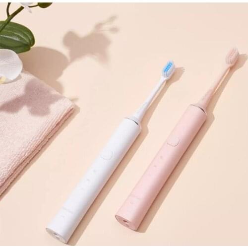 Original ShowSee Sonic Electric Toothbrush D1-W D1-P Smart High-Frequency Waterproof Adult Smart Ultrasonic Soft Teeth Brush