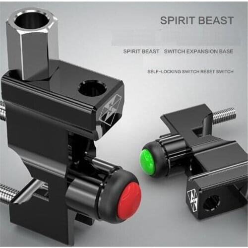 SPIRIT BEAST Motorcycle Switch Accessories Bike Lights Switch Motocross Speaker Push Button Motor On-Off Diy Tool Start Stop