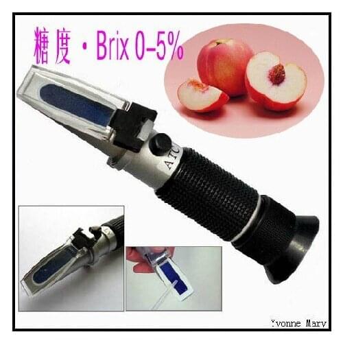 Handheld brix Honey Refractometer brix 0~5
