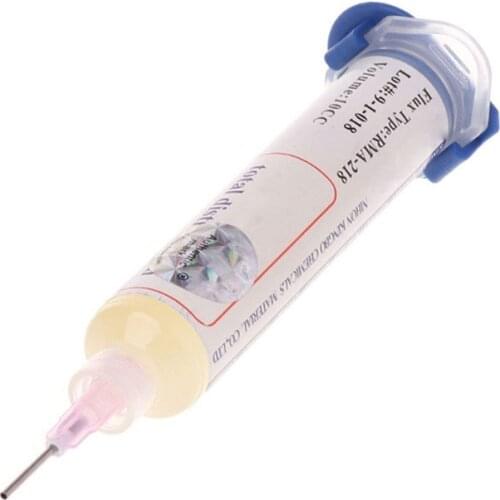 RMA-218 Welding Flux Paste No-Clean Repair Solder Flux For BGA Reballing Solder Station Soldering Tin Cream With Needle