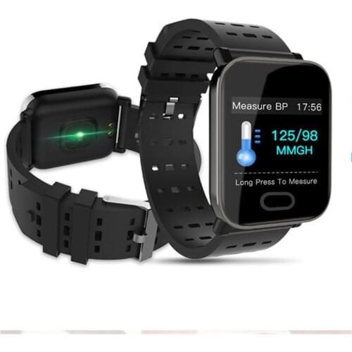 A6 Sleep HR Blood Pressure Oxygen Monitor IP67 Waterproof Camera Smart Watch
