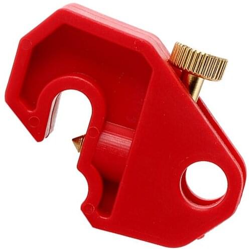 Universal Security Circuit Breaker Lockout Device W/ Screw, eliminates the need and hassle for extra tools