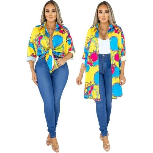 Womens Tops and Shirts 2021 Summer Casual Short Sleeve Printed Shirts Elegant Ladies Tops Ladies Skirts