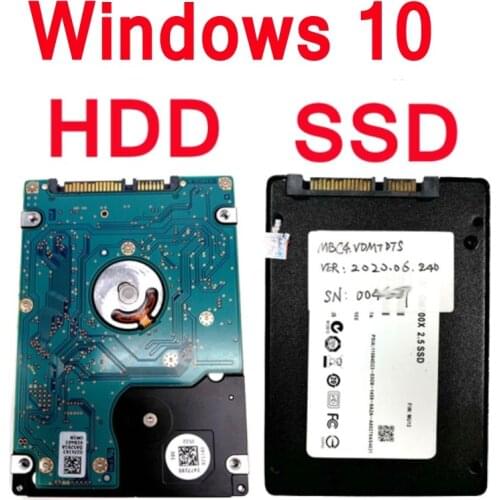 03/2021 Newest WINDOWS 10 Full software for MB STAR C4/C3/C5 c6 HDD Fit For Most laptop as D630/CF19/CF30/X200/T420 window 10