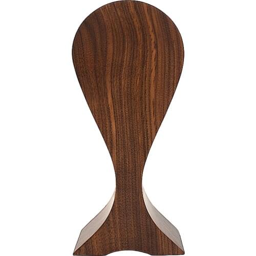 Headphone Stand Wood For Gamming Headset Holder Computer Desk Display Walnut Wooden head-mounted Hook Rack Bracket High-end 1PC