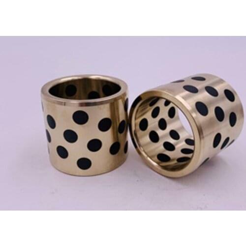 1PCS Graphite Self lubrication Copper Sets High force no fuel bushing solid M14 OD 10mm ID 8-30mm Height