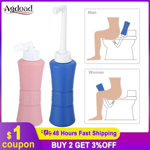 500ML Reusable Bidet Sprayer Vagina Anal Wash Feminine Hygiene Personal Anal Cleaner for Women Travel-Friendly Bidet Care