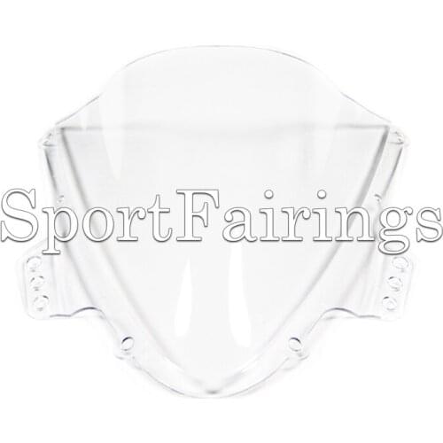 ABS Double Bubble Clear Windshield Windscreen For Suzuki GSXR1000 K5 05 06 2005 2006 Motorcycles Clear Tinted Windscreen New