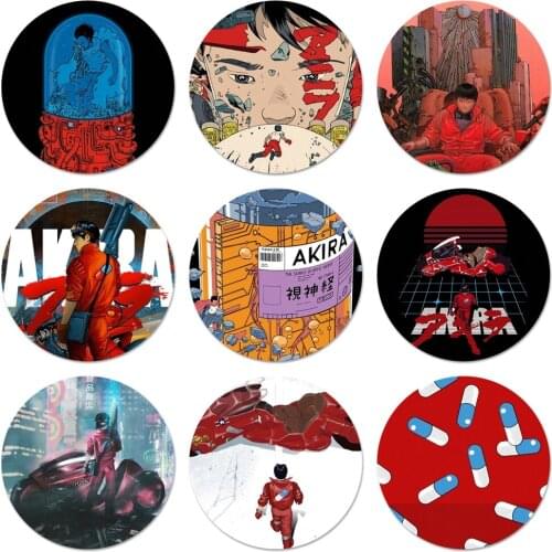 Akira Anime Badge Brooch Pin Accessories For Clothes Backpack Decoration gift 58mm
