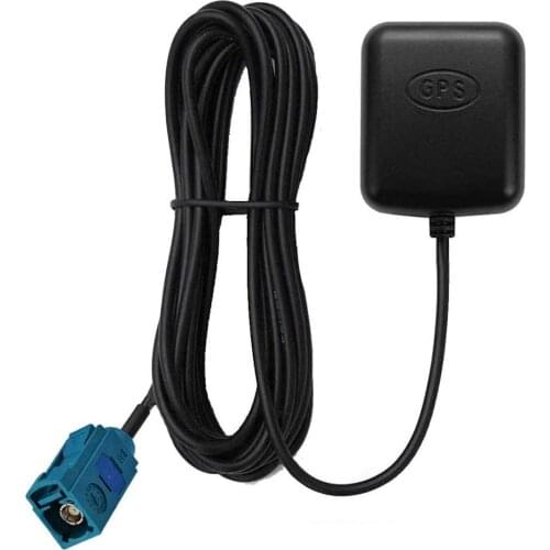 Vehicle Waterproof Active GPS Antenna with Fakra Z Connector 28dB Gain, 3-5VDC