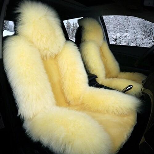 TO YOUR TASTE auto accessories wool new car seat cushion for LAND ROVER Discovery Sport evoque Freelander Range Rover thick warm