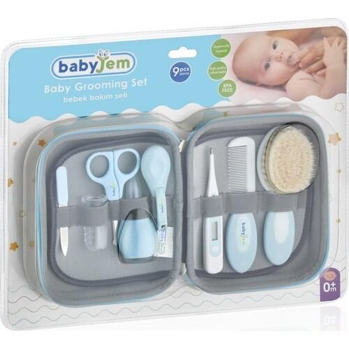 Babyjem Baby Care Set Blue 9 Piece