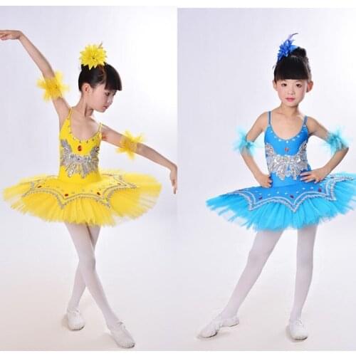 Children Swan Lake Ballet Costume Kids Ballerina Dress Ballet Gymnastics Leotard Dance Dress For Girls Tutu Skirt Ballet Clothes