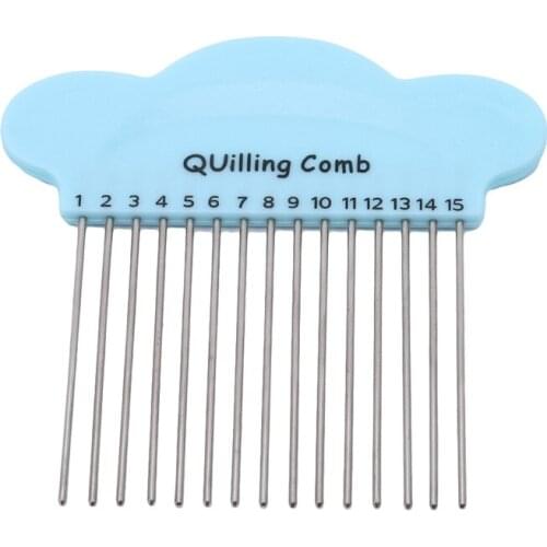 Paper Quilling Comb Tool Paper Craft Tool Plastic Creat Loops Accessory Supply Handmade Creative Craft DIY