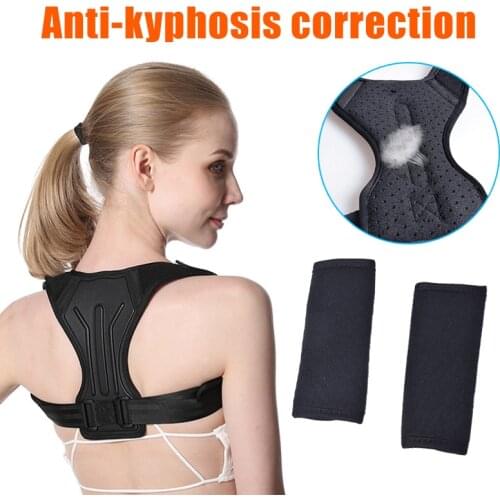 Hot Back Shoulder Support Belt Clavicle Spine Brace Prevents Slouching Breathable Back Straightener sy998
