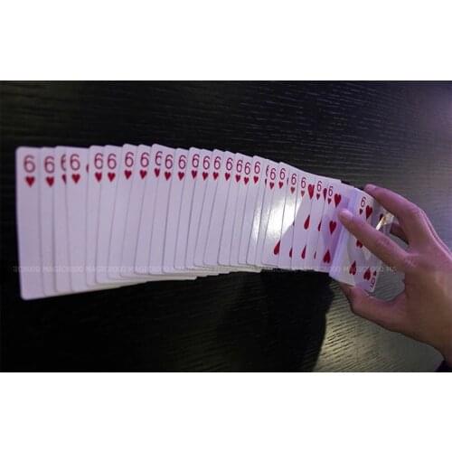 Magic Cards Svengali Deck Atom Playing Card Magic Tricks Close Up Street Stage Magic Tricks Kid Child Puzzle