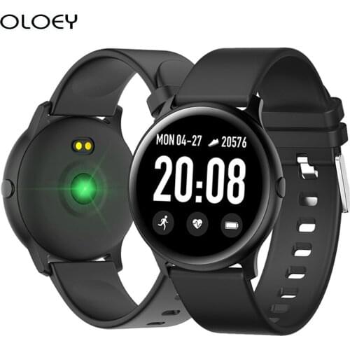 Fashion Smartwatch Waterproof Wearable Device Heart Rate Monitor Color Display Sports Fitness Women Smart Watch For Ios Samsung