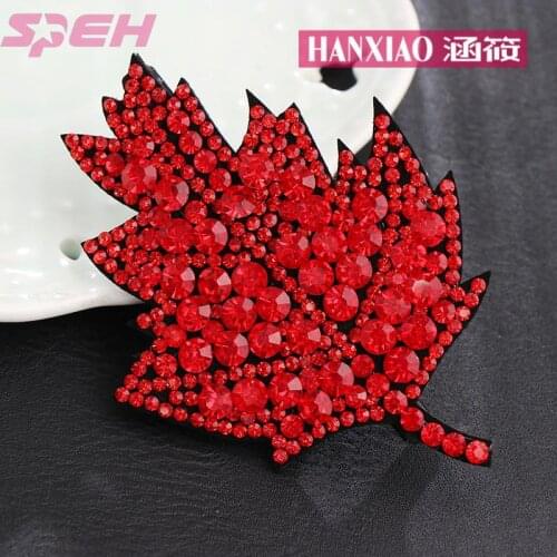 2018 new jewelry Korean version of the headdress maple leaf hair ornaments set drill leaf hair clip pill head plate hair card