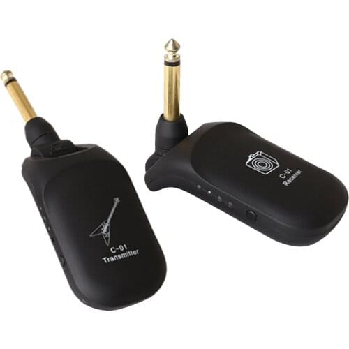 Professional Wireless Guitar System Wireless Guitar Transmitter Receiver Pick Up Electric Guitar Transmitter Receiver USB