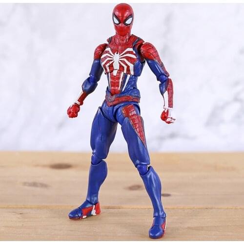 SHF Spiderman Homecoming PVC Spider Model Action Figure Infinity War Model Collection Toy For Boy Gifts
