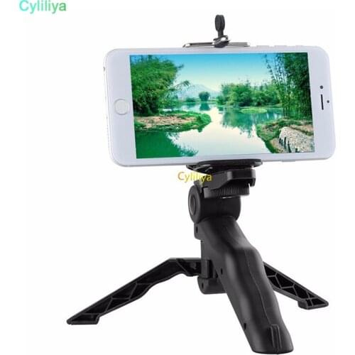 150pcs Handle Stabilizer Tripod Holder For Mobile Gopro Camera Universal Mini Tripod 75" Rotation With Mobile Phone Holder